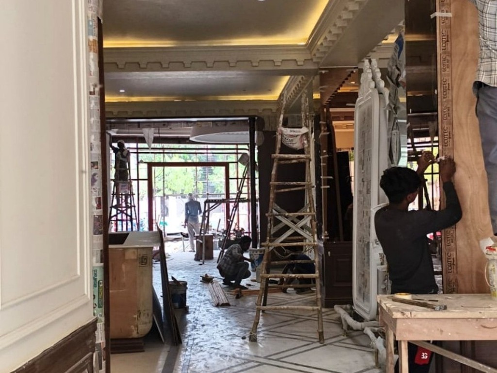 Shri Ram Complex — Civil, Interior & Waterproofing Interior